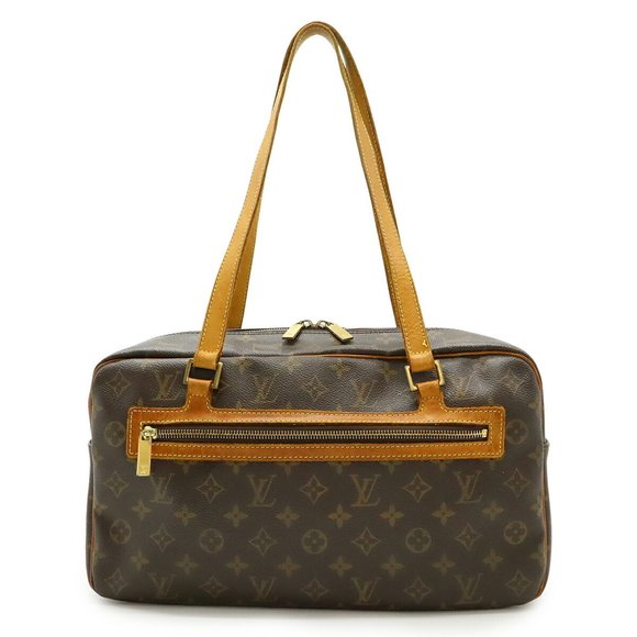LOUIS VUITTON Brown Monogram Shoulder Bag - Picture 1 of 9